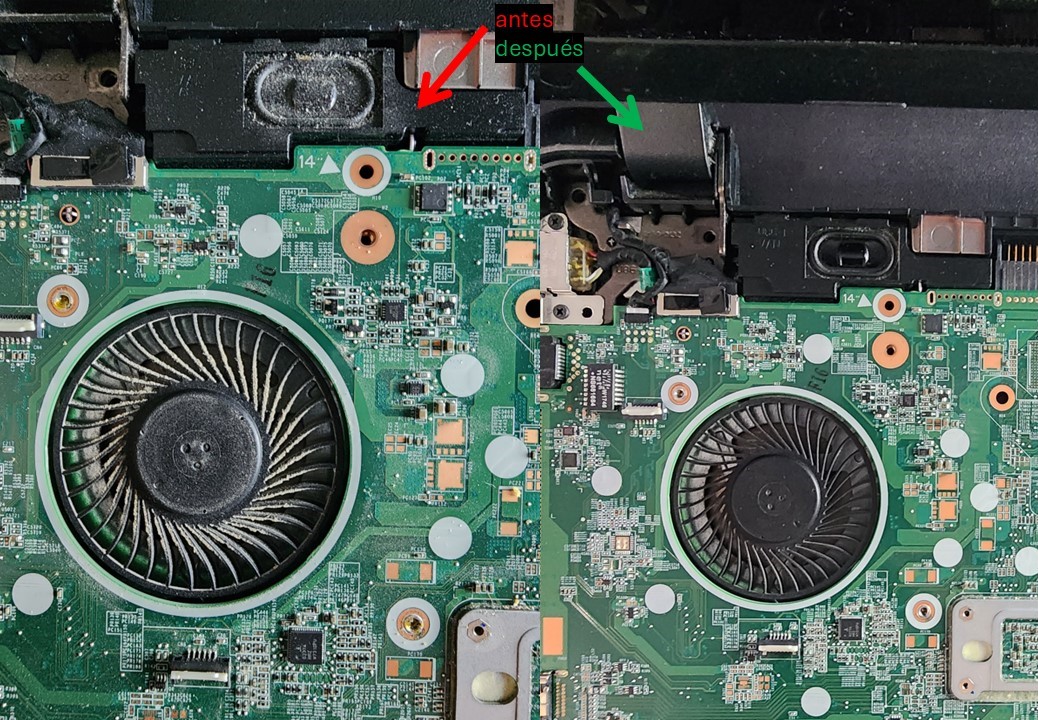 Abanico de laptop